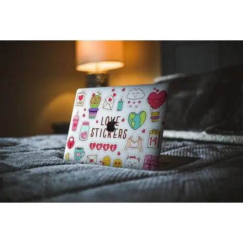 Sticker Master Love Love Temalı Laptop Notebook Tablet Sticker Macbook Laptop Sticker 35 PCs