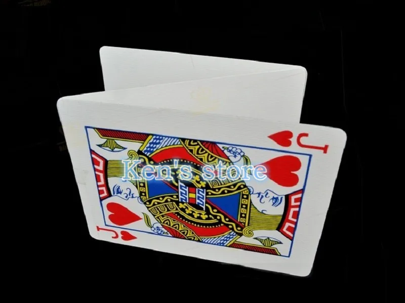 1 Deck Bicycle Blank Back Playing Cards Gaff Standard Magic Cards Special Props Close Up Stage Magic Trick for Magician Toys