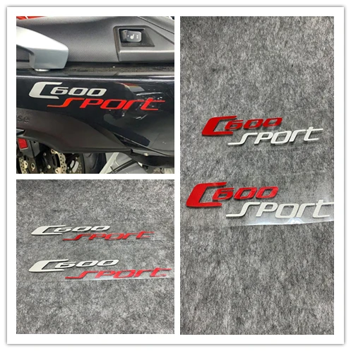 FOR BMW C600 SPORT PVC Motorcycle Car Sticker Motorcycle shell left and right stickers C600 Sport logo Stickers  Motorcycle stic