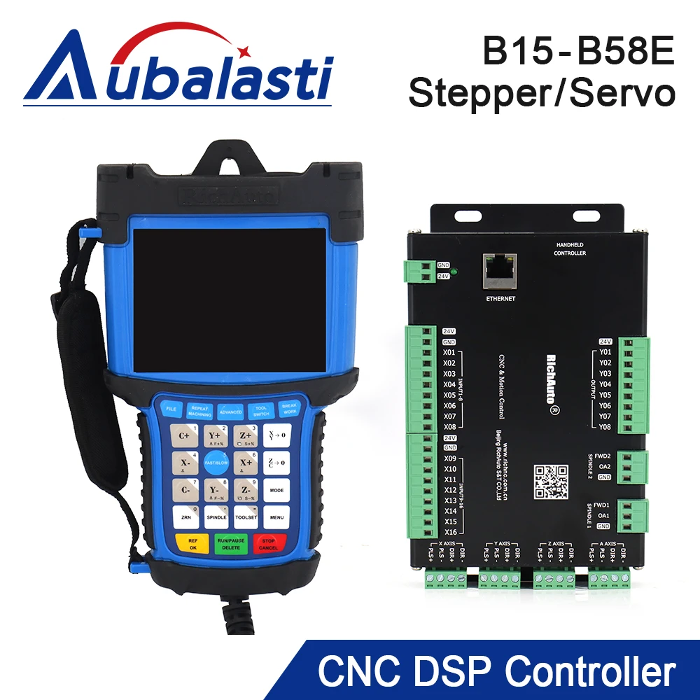 Aubalasti RichAuto DSP B15E B18E B51E B57E B58E USB CNC Controller 3 Axis Controller for CNC Router Machine