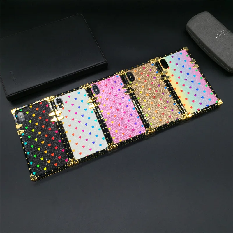 Luxury Glitter Diamond Bee Love Heart Cover Case for Samsung Galaxy S24 Ultra S22 Plus S21 FE S10 S20 Note 20 S23 Ultra