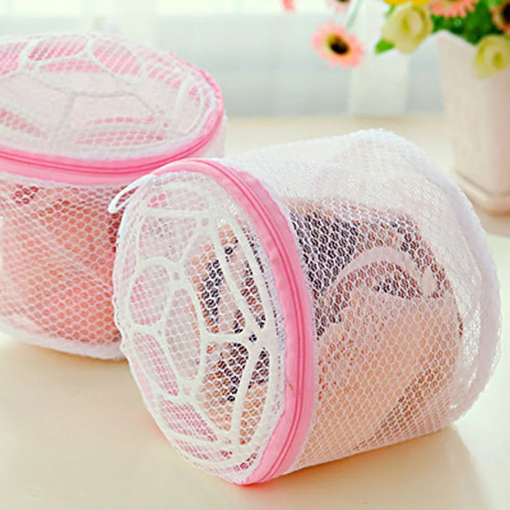 Women Lingerie Bra Underwear Laundry Washing Bags Net Mesh Clothes Sock Washing Organizer Zip Bags Hosiery Saver Bras Protector