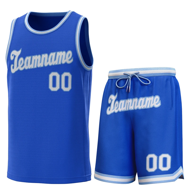 Custom Men Basketball Jersey Sets Uniforms Stitch Number/NameTraining Sport jerseys shorts Kids/Women Team Tracksuits