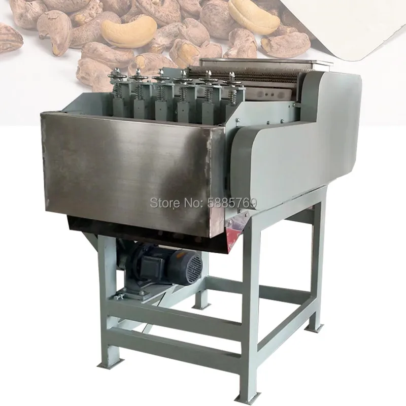 220V/380V 50HZ Cashew Nut Shelling Cracking Machine/Cashew Nut Sheller Processing Machine