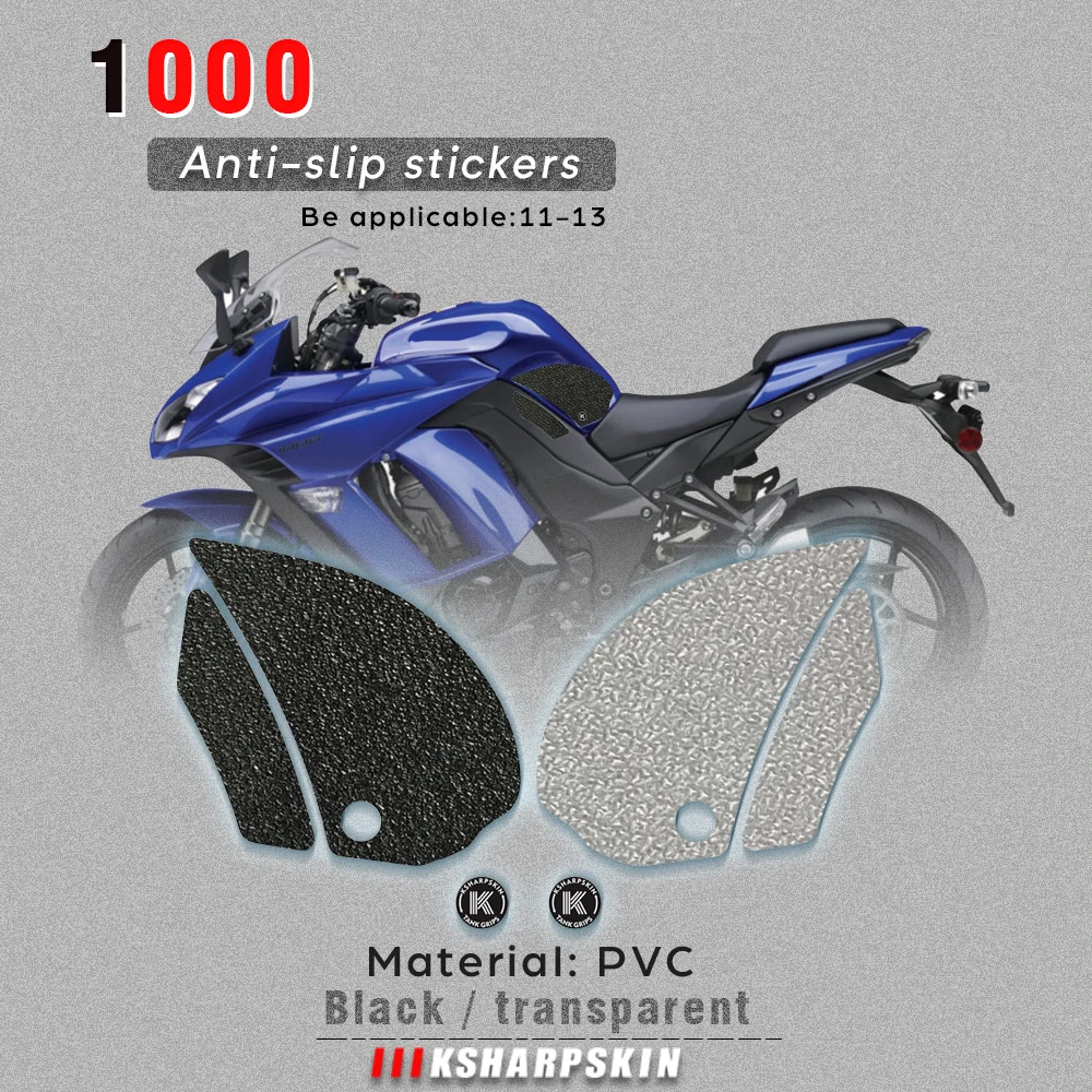 

ADESIVI Motorcycle Sticker Decal Emblem Protector Tank Pad Tank grip For KAWASAKI 11-13 NINJA 1000 14-18 NINJA 1000 ABS