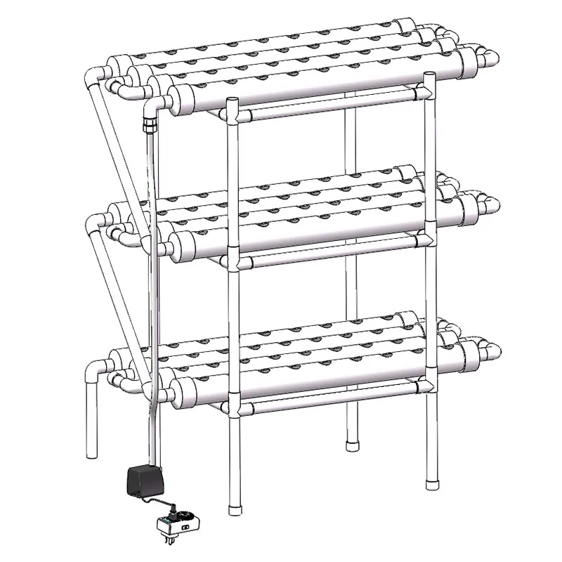 

New Type Household Planting Rack PVC Pipe Soilless Vegetable Cultivation Machine Special Hydroponic Machine For Plants