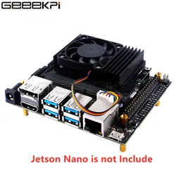 GeeekPi NVIDIA Jetson Nano Heat Sink with PWM adjustable speed fan (Not include Jetson Nano)