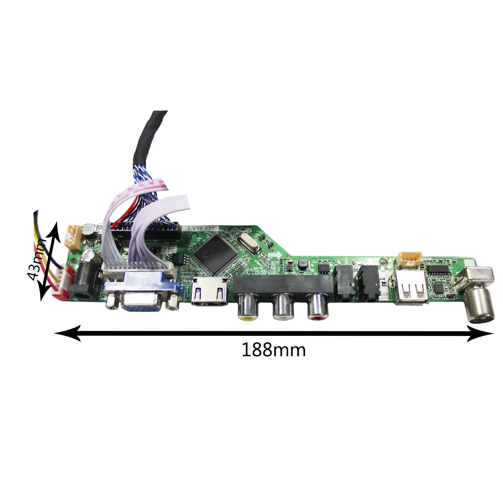 

17.1inch 1400x900 LM171W02-TLB2 HD-MI VGA AV USB RF LCD Controller Board