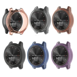 Garmin Vivomove 3/3s/luxe/styleスポーツ時計保護ケースフレーム,保護バンパーカバー,ソフトシェル