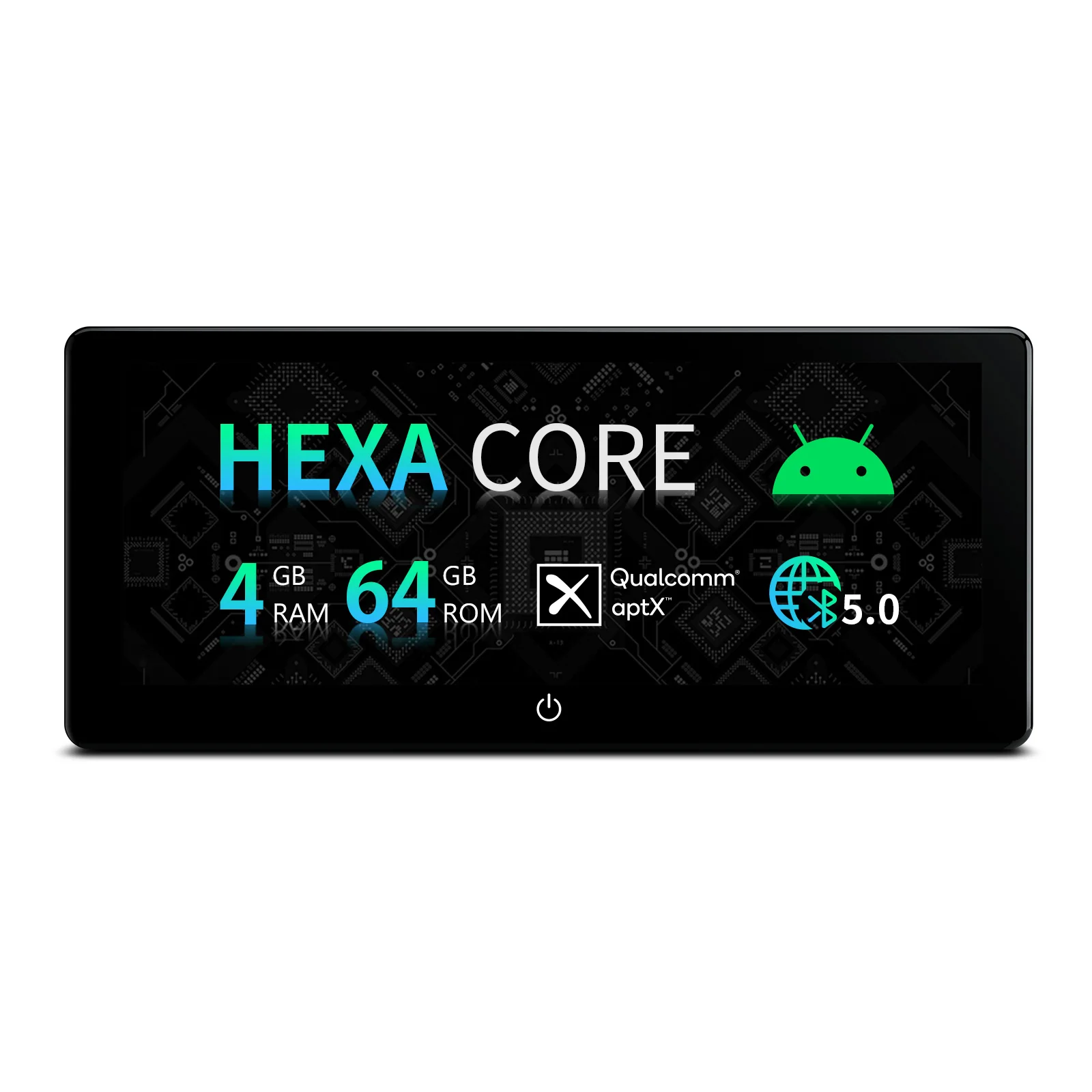 China manufacturer factory price 10.25 inch hexa core screen mirroring car audio