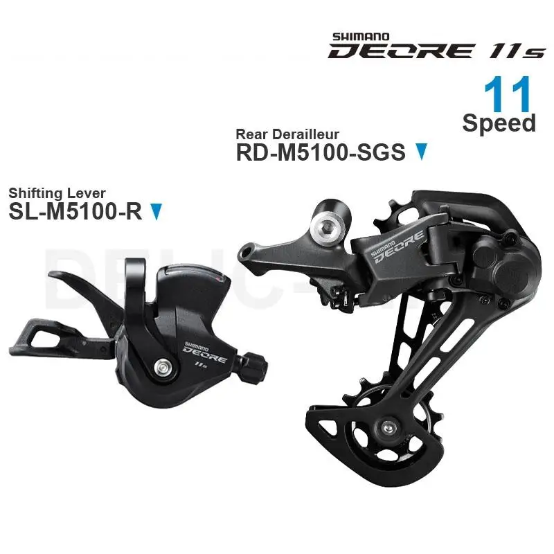 SHIMANO DEORE M5100 M5120 11v Groupset Shifter SL-M5100 Rear Derailleur RD-M5100 RD-M5120 1x11-speed RD-M6100 Original parts