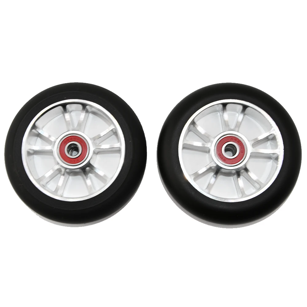 Replacement Stunt Scooter Wheels, ABEC-9 Bearing 88A Pro Scooter Wheels, 100mm, 2Pcs