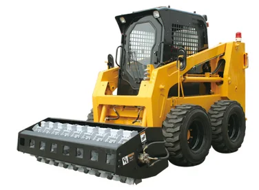 SYNBON Mini Skid Steer Backhoe Loader Hydraulic SY45 4 Wheel 700kg  Loading