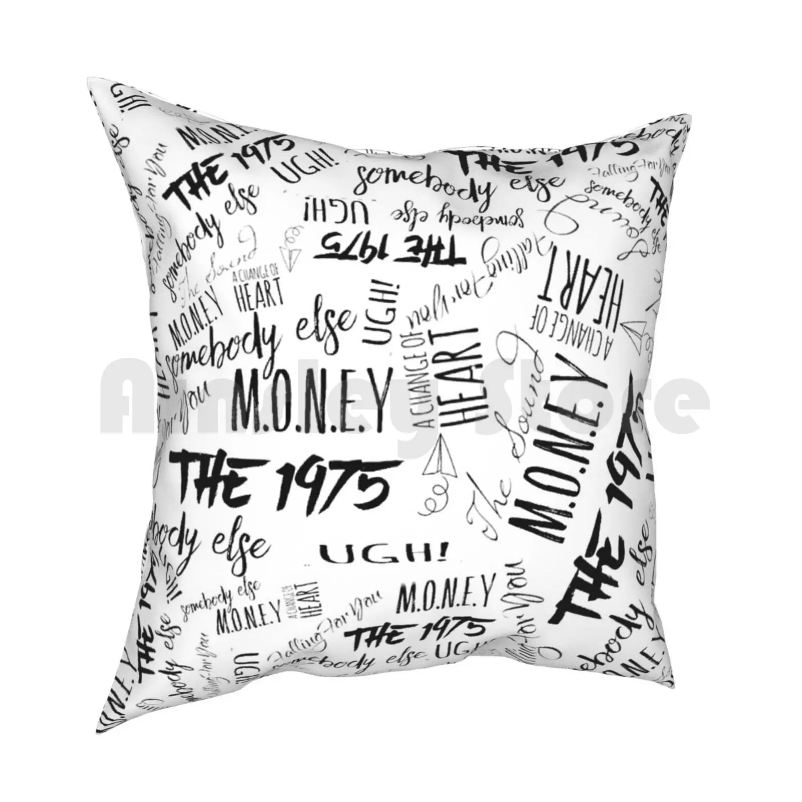 1975 Pillow Case Printed Home Soft Throw Pillow Effscases Band Musician Music