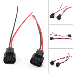 2Pcs Car Wire Pigtail Female PSX24W 2504 Two Harness Fog Light Bulb Connector Plug Socket