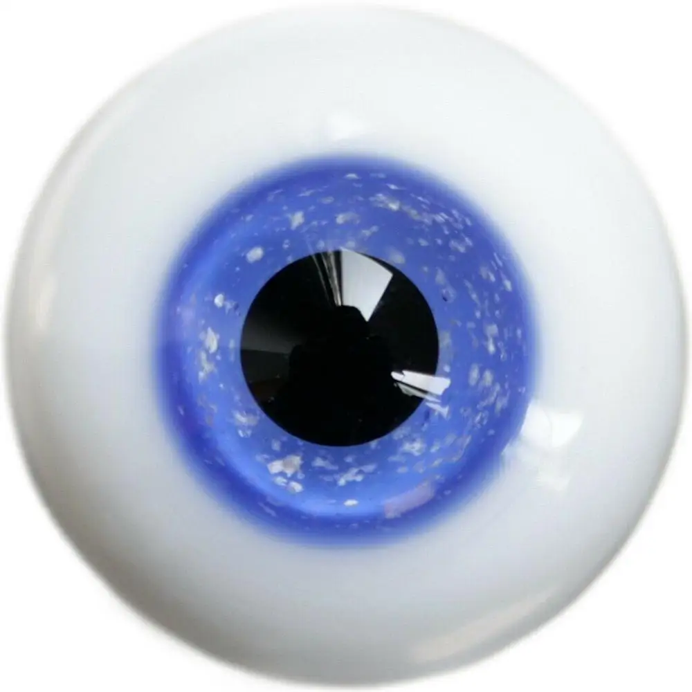 [wamami] 6mm 8mm 10mm 12mm 14mm 16mm 18mm 20mm 22mm 24mm Blue Glass Eyes Eyeball BJD Doll Dollfie Reborn Making Crafts