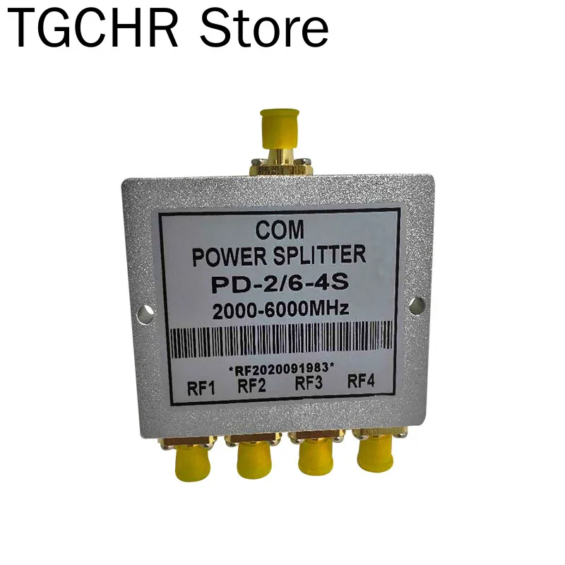 

Power Divider 1-4 2.4 5.8G RF WiFi Combiner 2-6gsma Microstrip Power Distributor