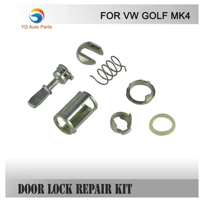 Door Lock Cylinder Repair Kit For VW Mk4 Golf 4 Bora Front Right Left 7 Pieces With Good Quality