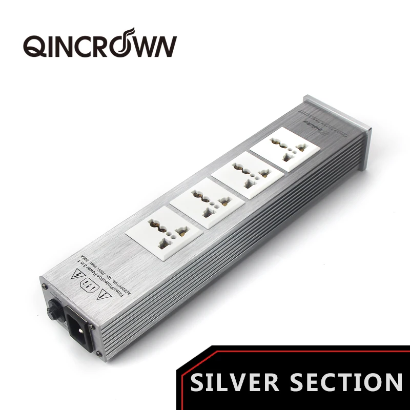 Hifi Weiduka AC 2,2 Audio Noise AC Power Conditioner Power Filter Power Purifier Surge Schutz mit EU Outlets Power Streifen