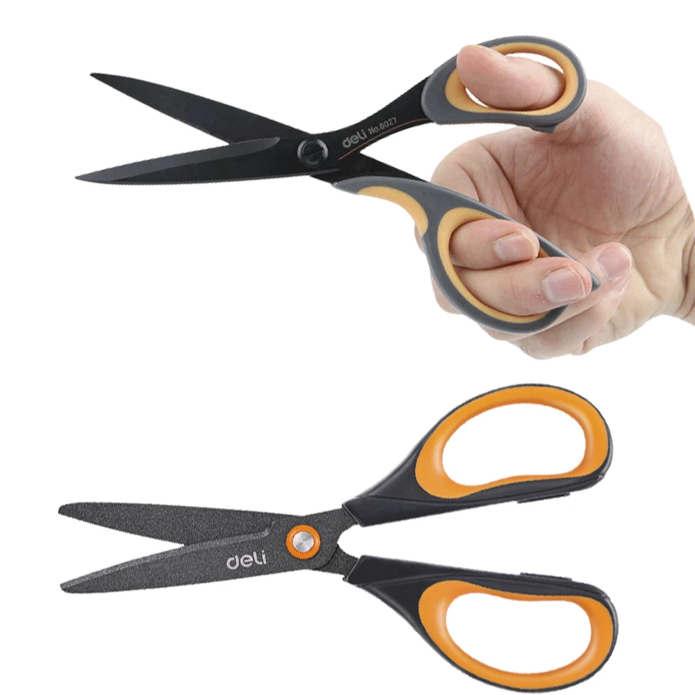 Anti Stick Anti Rust Scissors Office And Home Scissors Stainless Steel Tailoring Scissors Solid Alloy Handmade Tools