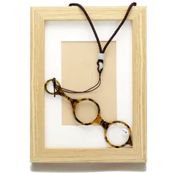 2020 Charms Reading Glasses Mini Folding Reading Glasses Pendant Necklace Magnifier +1.0 to +4.0