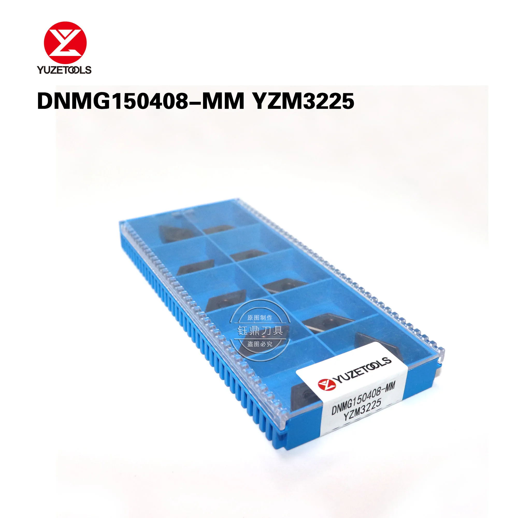 10 قطعة DNMG 150408 -MM YZM3225 CNC تحول مخرطة الفولاذ المقاوم للصدأ معالجة الآلات القاطع كربيد التنغستن إدراج
