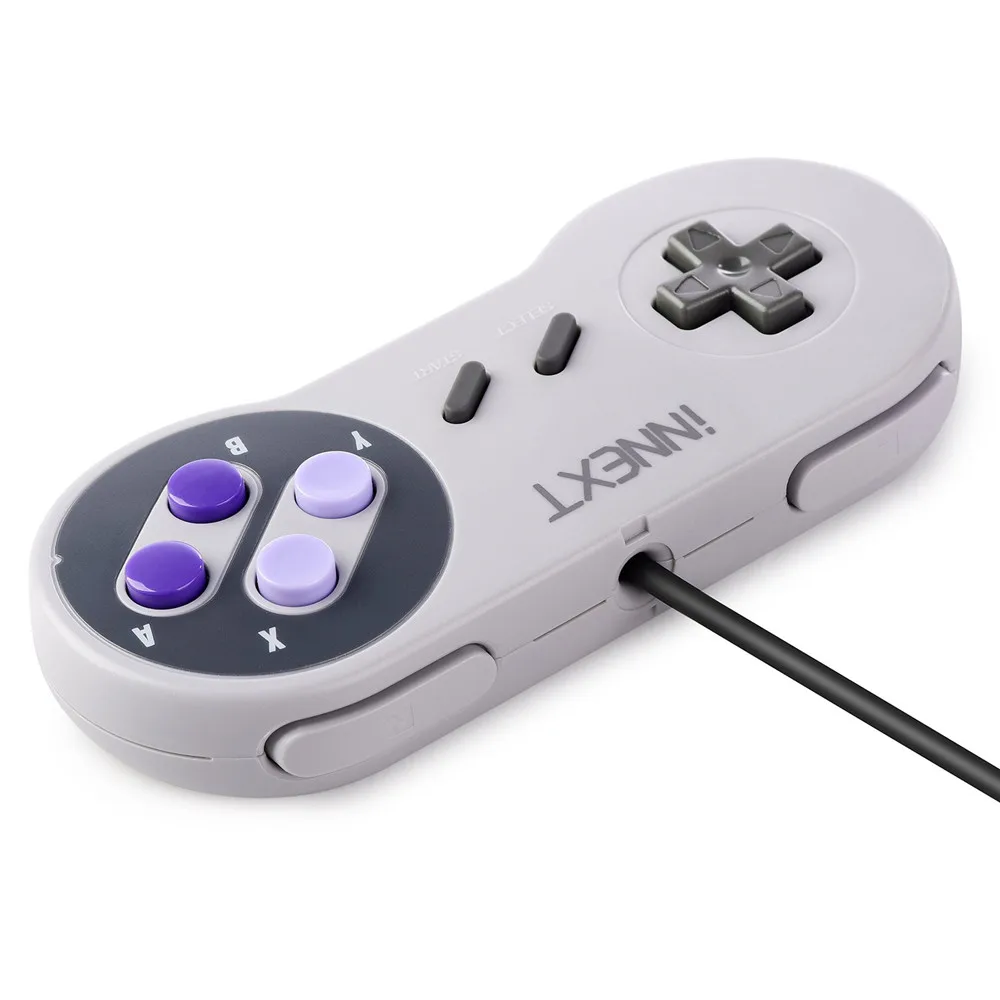 4pcs/lot USB Controller Gamepad Super Game Controller for SNES USB Classic Gamepad Game Controllers for PC MAC Games