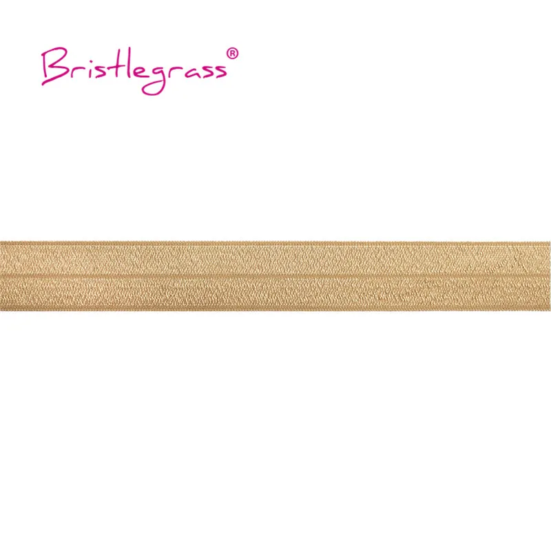 BRISTLEGRASS Großhandel 50 Yard 1 Zoll 25mm Glänzendes FOE Faltbares Elastisches Spandex-Satinband für Stirnbänder, Haarbänder, Kleider und DIY-Näharbeiten – Detail 24