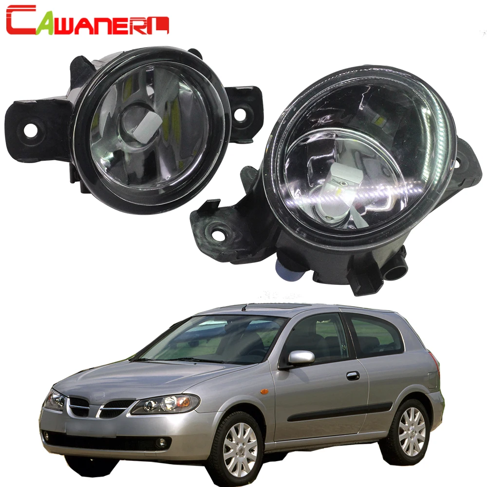 

Cawanerl для Nissan Almera 2/II хэтчбек (N16) 2001 2002 2003 2004 2005 2006 Автомобильная противотуманная светильник РА абажур + H11 светодиодная/галогеновая лампа