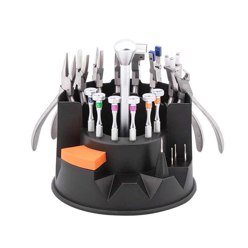 

3T-B07S-A Glasses tool set Glasses processing adjustment repair tool set Nose pad adjustment pliers screwdriver