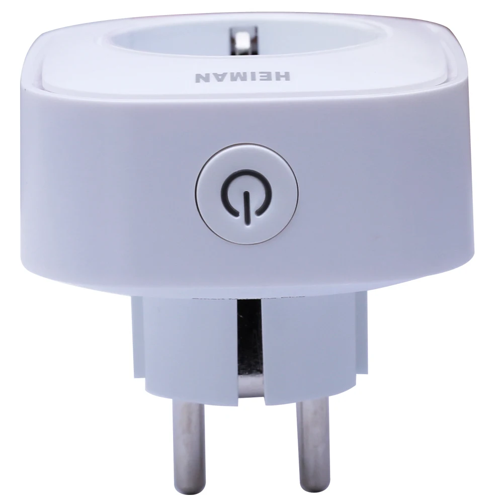 Heiman zigbee power metering plug uk eua ue tipo tomada 16a 3000w compatível com conbee 2 assistente casa
