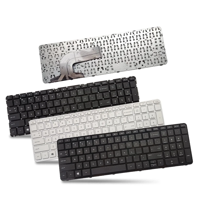 GZEELE US Laptop Keyboard For HP Pavilion TPN-Q121 TPN-Q118 TPN-C117 TPN-C113 TPN-F113 15-n010AX 15-n011AX 15-n017AX 15-n017tx