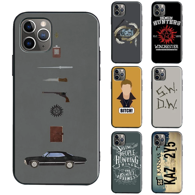 Supernatural Quotes TPU Case For iPhone XR X XS Max SE 2020 6S 7 8 Plus 13 Pro 12 mini 11 14 Pro Max Coque Capa