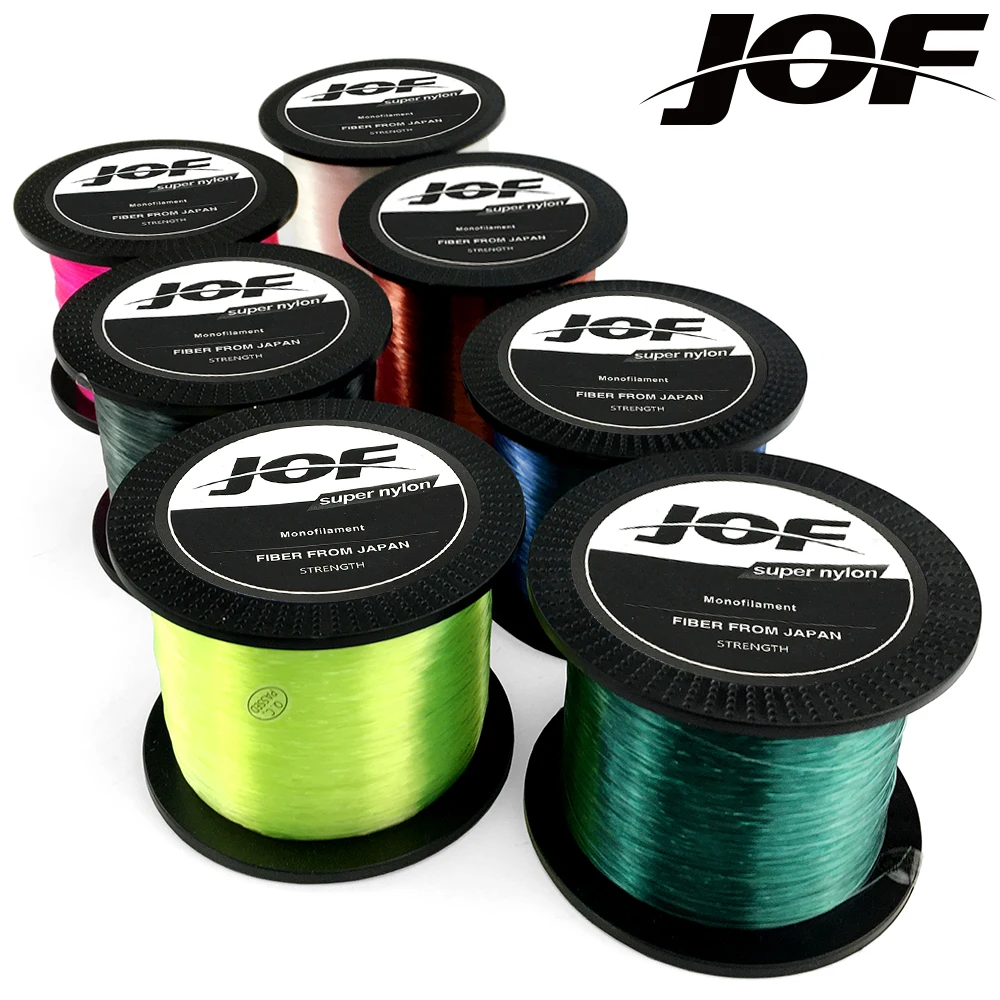 

YEMIHT 1000M 500M Nylon Fishing Line Super Strong Monofilament Line Japanese Material 3.4-28.6LB Saltwater Carp Fishing