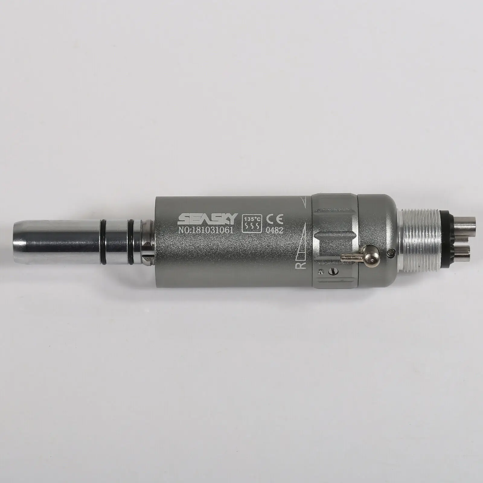 Micromotor para conector de motor de ar, de baixa velocidade, odontológico, 4 buracos, ajuste nsk, contra-ângulo, peça de mão reta, 1-10 unidades