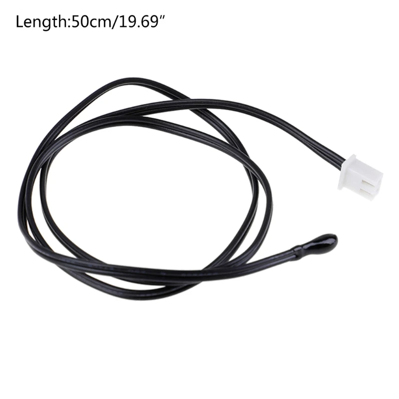 NTC 10K Thermistor Temperature Sensor Air Conditioning Temperature Sensor Water Drop Head Temperature Control Probe 10K