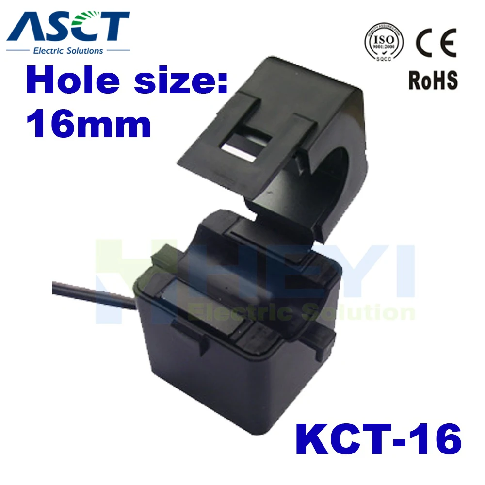 Split Core Current transformer AC Current Sensor KCT-16 window size 16mm Clamp on current transformer