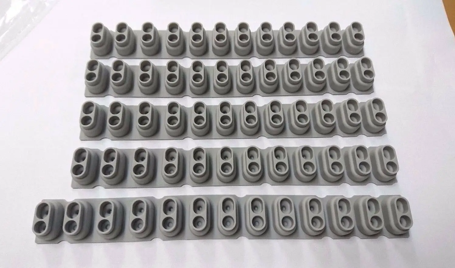 

5pcs Foir Korg Kross 61 & Kross2 61 PA600 PA500 PA1000 Rubber Contact SET ( 4x12P 1x13P ) repair