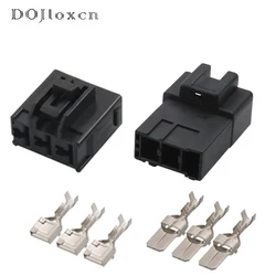 1/5/10/20/50/Sets 3 Pin Auto 7.8 MM Series High Power Automobile Wire Harness Male Female Connector 7282-3030 7283-3030