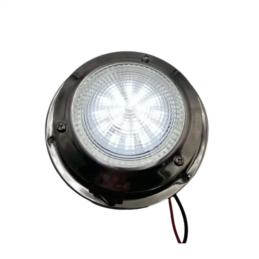 ANHEART Marine Boat RV Cabinet Interior Roof LED Stainless Steel Cool White Ceiling Light 12V