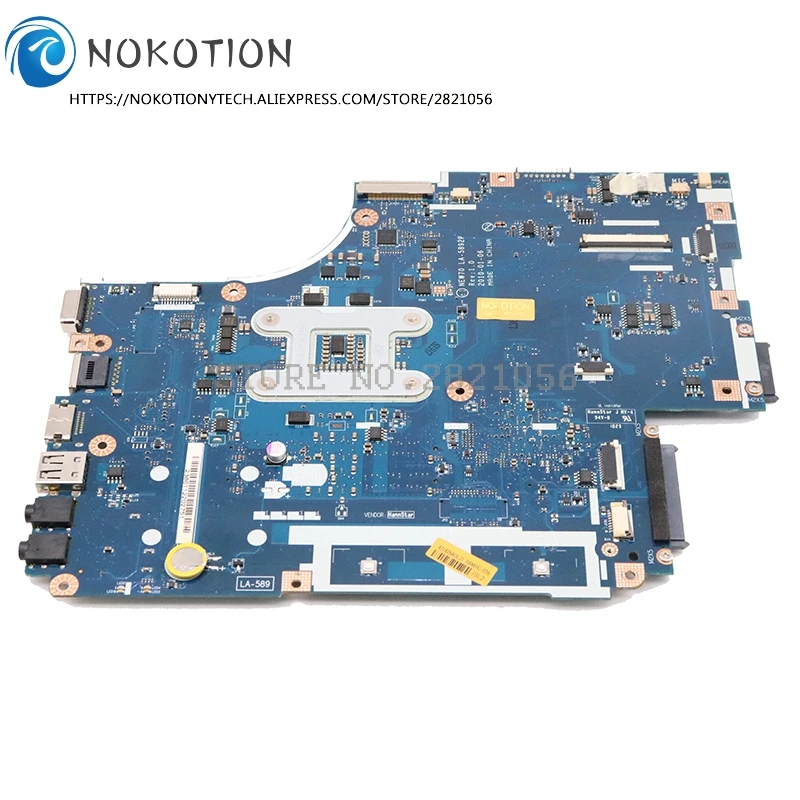 Neue nokotion LA-5892P für acer 5552 5741 5742 5742g pc motherboard i5 + kühlkörper fit für LA-5891P LA-5893p LA-5894P LA-5912P