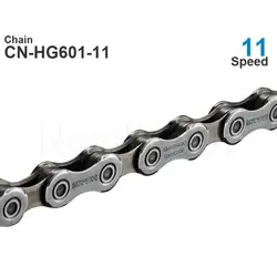 SHIMANO 11 Speed Bicycle Chains CN-HG601-11 Super Narrow - HYPERGLIDE - SIL-TEC- MTB Road bike Chain 116L Original