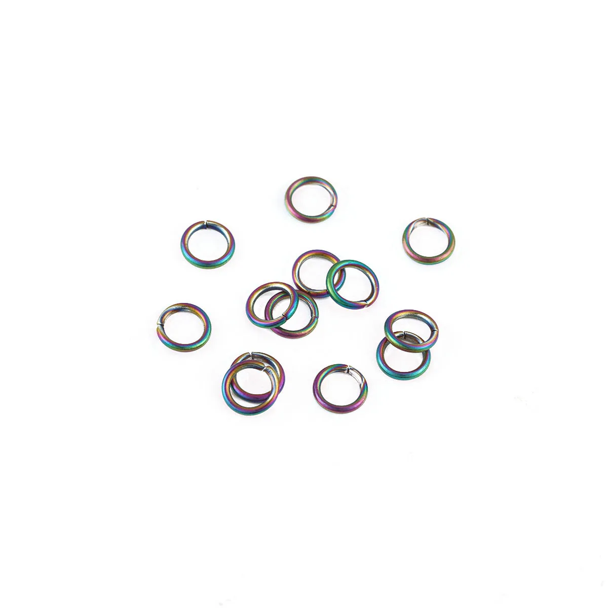 100 stücke 3-10mm Edelstahl Offene Binderinge Split Ringe Link Schleife Für DIY Schmuck Machen Erkenntnisse stecker Großhandel – Detail 14