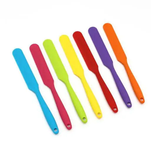 

300pcs Silicone Cream Butter Cake Spatula Mixing Batter Scraper Brush Butter Mixer Cake Brushes Baking Tool