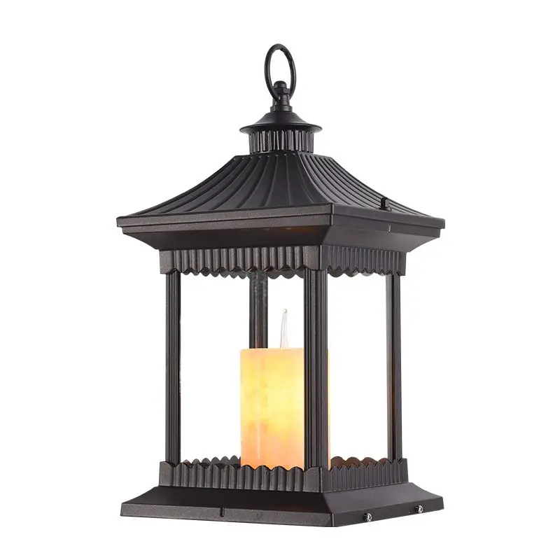 

Outdoor Palace Lantern Lawn Camping Decoration Landscape Courtyard Garden LED Atmosphere Candle Light Christmas Lamp