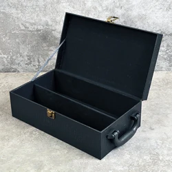 Caja de almacenamiento ranurada de tarjetas grande, contenedor organizador, estuche colector de tarjetas, cubo con asa para niños, uso doméstico, negro
