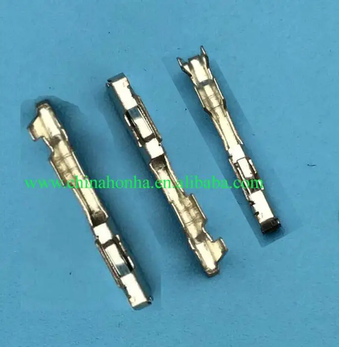 50pcs crimp pins loose terminal 1123343-1 auto female terminals G370 for tyco connector
