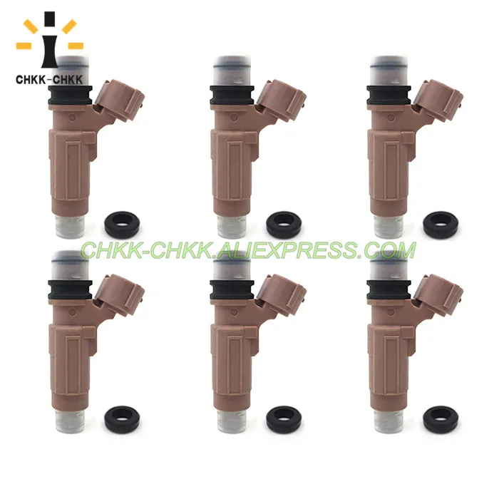 CHKK-CHKK  MR578968 Fuel Injector for MITSUBISHI ECLIPSE 2006~2011 ENDEAVOR 2004~2011 GALANT 2004~2009 3.8L V6