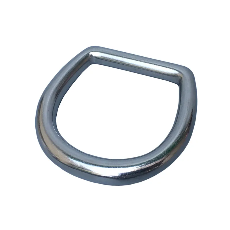 10pcs Stainless Steel Buckle Heavy Dee Ring Belt Buckle 37mm