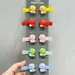 1Set Girls Cute Cartoon Animal Dinosaur Hairpins Children Sweet Hair Clip Barrettes Headband Kids Fashion Hair Accessories